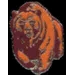 GRIZZLEY BEAR WALKING PIN