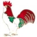 ROOSTER PIN