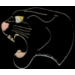 PANTHER BLACK HEAD PIN