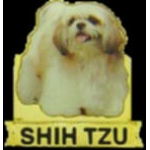 SHIH TZU PIN PHOTO STYLE DOG PIN
