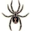 BLACK WIDOW SPIDER PIN