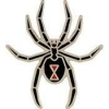 BLACK WIDOW SPIDER PIN