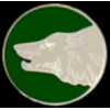 WOLF PIN HEAD ROUND HAT LAPEL PINS