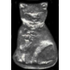 CAT PIN CAST SITTING CAT PIN