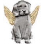 DOG PIN GUARDIAN ANGEL PIN DX