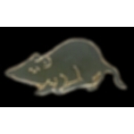GREY RAT PIN