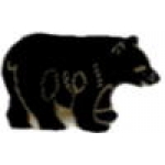 BLACK BEAR PIN BEAR CUB WALKING