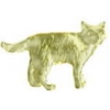 CAT PIN CAST STANDING CAT PIN