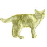 CAT PIN CAST STANDING CAT PIN