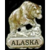 ALASKA PIN BEAR HAT LAPEL PINS