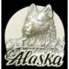 ALASKA PIN HUSKIE DOGSLED IDITAROD TRAIL SLED DOG HAT LAPEL PIN