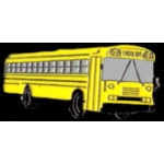 SCHOOL BUS BLUE BIRD TYPE PIN