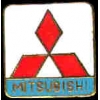 MITSUBISHI LOGO SQUARE PIN