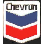 CHEVRON GAS LOGO PIN