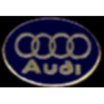 AUDI LOGO BLUE PIN