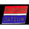 NISSAN DATSUN COMBO SCRIPT LOGO PIN