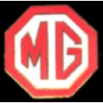 MG LOGO CAR LOGO RED VERSION 2 PIN