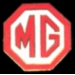 MG LOGO CAR LOGO RED VERSION 2 PIN