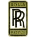 ROLLS ROYCE PIN LOGO GOLD WHITE PIN