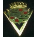 CADILLAC V GOLD LOGO PIN