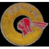 PONTIAC PIN INDIAN HEAD ROUND LOGO PIN