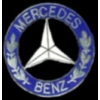 MERCEDES BENZ PIN CUTOUT SCRIPT CAR PIN