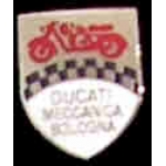 DUCATI BOLONIA MOTORCYCLE LOGO PIN