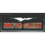 MOTO GUZZI MOTORCYCLE BLACK WHITE SQUARE PIN