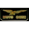 MOTO GUZZI MOTORCYCLE BLACK GOLD SQUARE PIN