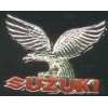 SUZUKI PIN MOTORCYCLE EAGLE WITH SCRIPT SUZUKI PIN