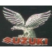 SUZUKI PIN MOTORCYCLE EAGLE WITH SCRIPT SUZUKI PIN