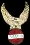 YAMAHA PIN MOTORCYCLE EAGLE YAMAHA PIN