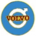 VOLVO PIN CAR ROUND LOGO BLUE VOLVO PIN