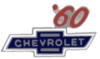 Chevrolet Pins 1960 Model Year Logo Chevy Pin