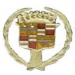 CADILLAC PIN LAUREL GOLD OLD STYLE PIN