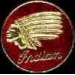 INDIAN MOTORCYCLE PIN LOGO LARGE ROUND PIN