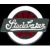 STUDEBAKER PIN WHITE RED LOGO STUDEBAKER PIN HAT PIN LAPEL PIN