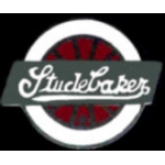 STUDEBAKER PIN WHITE RED LOGO STUDEBAKER PIN HAT PIN LAPEL PIN