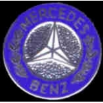 MERCEDES BENZ PIN CIRCLE LOGO CAR PIN