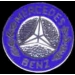 MERCEDES BENZ PIN CIRCLE LOGO CAR PIN