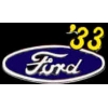 FORD 1933 YEAR LOGO PIN