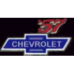 Chevrolet Pins 1957 Model Year Logo Chevy Pin