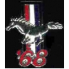 FORD MUSTANG 1968 YEAR LOGO PIN