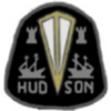 HUDSON CAR BLACK LOGO PIN