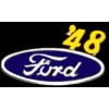 FORD 1948 YEAR LOGO PIN