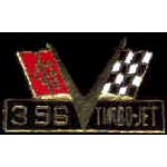 CHEVROLET 396 TURBO-JET LOGO PIN