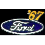 FORD 1967 YEAR LOGO PIN