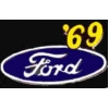 FORD 1969 YEAR LOGO PIN