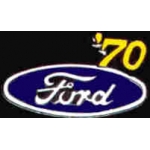 FORD 1970 YEAR LOGO PIN