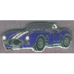 FORD SHELBY COBRA CAR BLUE PIN